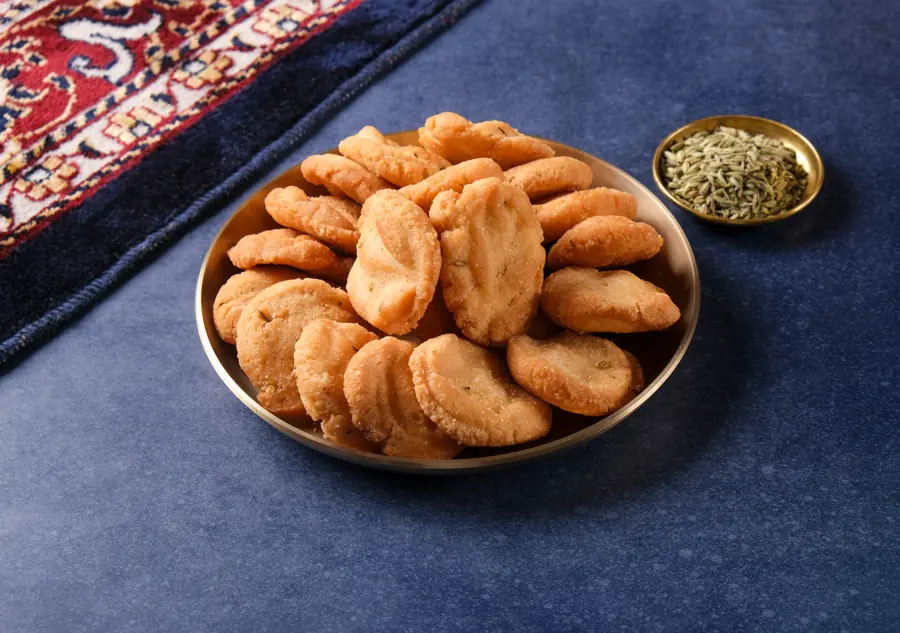 Thekua, the Bihari sweet snack